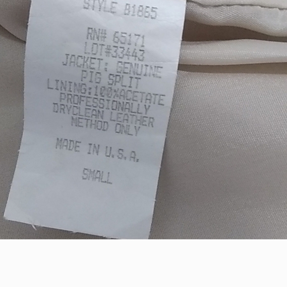 Amazing Leather Frontier Collection Size Small made in U.S.A - Picture 9 of 9